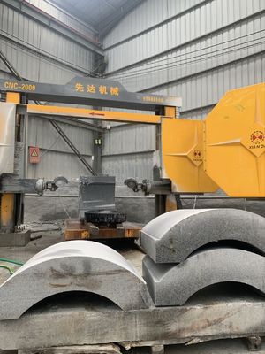 Máquina de serra de fio de diamante para pedra natural e artificial