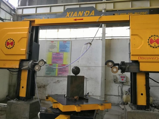 5 eixos CNC Diamond Wire Saw Machine para formas 3D e formas únicas