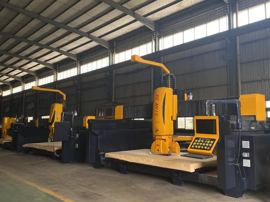 Máquina de corte de ponte CNC de 5 eixos para balcão