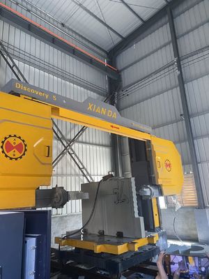 Máquina de pedra CNC de 5 eixos Máquina de serra de fio de diamante para formas 3D