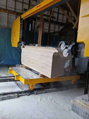 0-40m/S Máquina de Serra de Arame Diamante com motor de controlo CNC de 11 kW