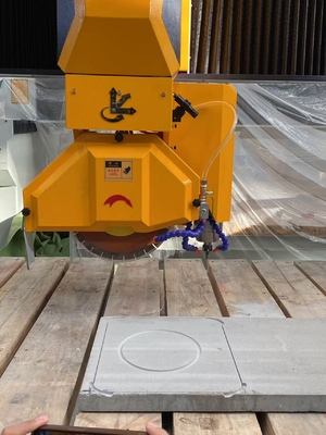 Máquina automática de corte de pedra de ponte CNC de 4 eixos multifunção