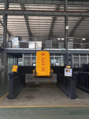 Máquina de corte de perfis de pedra de linha de proteção de alta segurança