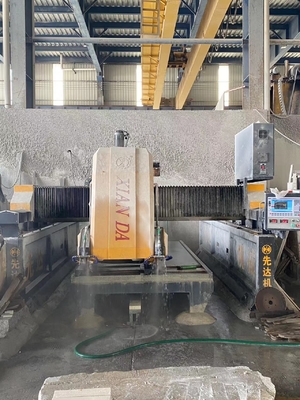 Máquina de corte de perfis de pedra de linha de proteção de alta segurança