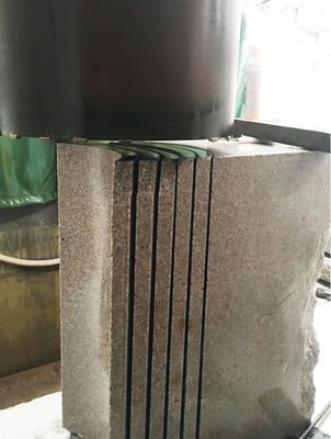 Máquina de corte de pedra de quatro cilindros de alta eficiência para lajes de coluna