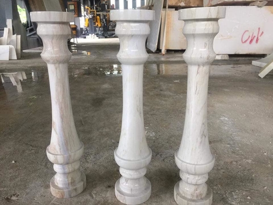 PLC/CNC Quatro Pcs Máquina de Corte Baluster Para Pilar, Base de Coluna e Capas de Coluna Bloqueio de Estrada