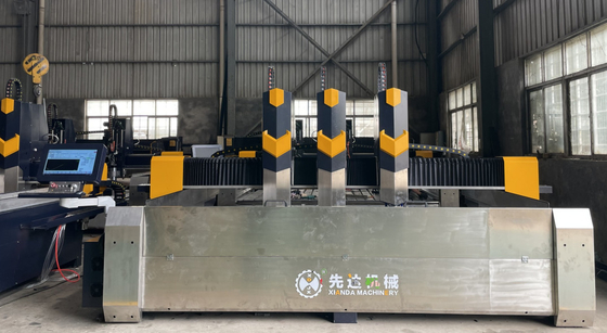 Máquina de escultura de pedra CNC Sistema de controlo elétrico e tecnologia CNC para precisão de repetibilidade de 0,02 mm