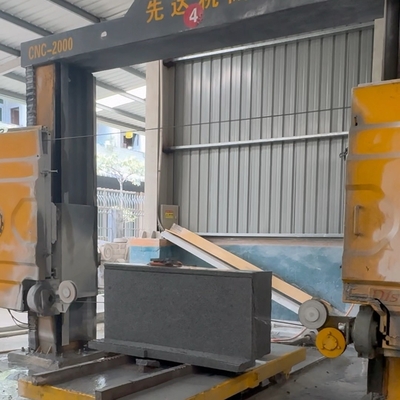 Serra de fio de diamante elétrica de motor principal de 11 kW para corte preciso e preciso