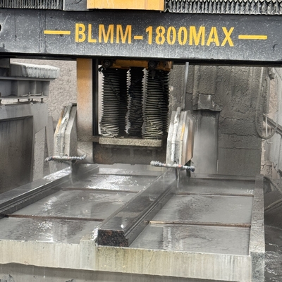 Máquina de corte e fresagem linear de feixe duplo de controlo CNC profissional