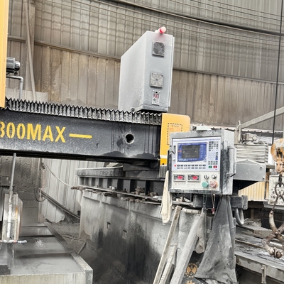 Máquina de corte e fresagem linear de feixe duplo de controlo CNC profissional
