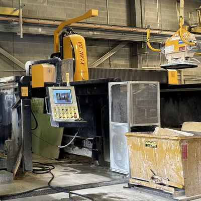 Máquina de corte de pedra de lâmina de diamante com eficiência