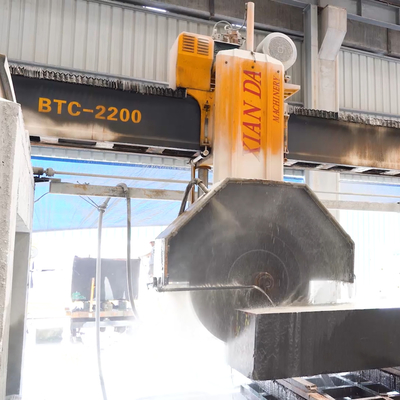 Máquina de corte de serra de ponte de diâmetro máximo 2500mm/2800mm para processamento preciso e de pedra