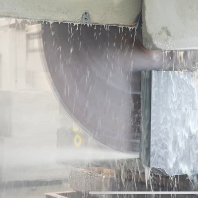 Máquina de corte de serra de ponte de diâmetro máximo 2500mm/2800mm para processamento preciso e de pedra