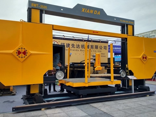 15kw motor principal Xianda Pedra Profissional Trimming Wire Saw Para Bloco