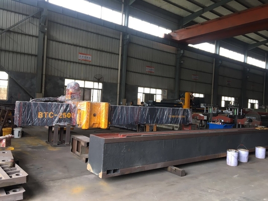 Máquina de corte de blocos de precisão para granito, mármore