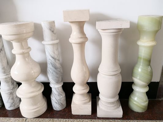 Máquina de corte de baluster de alta eficiência de 4PCS com controlo PLC/CNC e diâmetro de processamento máximo de 500 mm para o trabalho da pedra