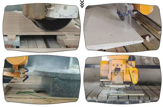Máquina de corte de pedra de ponte de 5 eixos: solução profissional para granito, mármore e mais