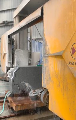 Máquina CNC de serragem de fios de diamante para cortador de cartas digitais de placas circulares de mármore