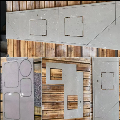 Máquina de Corte Serra Ponte CNC de 4 Eixos para Corte, Fresagem, Perfuração e Processamento de Pedra, Granito, Mármore, Quartzo, Bancada de Cozinha, Laje, Azulejo, Recorte de Pia