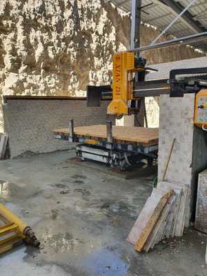 Máquina de corte de pontes de bloco médio infravermelho Máquina de pedra para mármore e granito