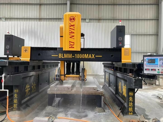 Máquina de corte e fresagem linear de tipo ponte CNC de 3 eixos