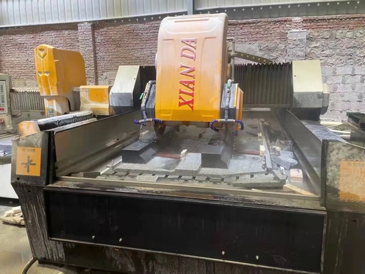Máquina de Corte Linear de 3 Eixos para Guarda-Corpos de Granito