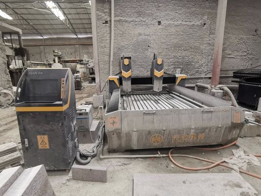 Máquina de escultura em pedra plana China Roteador CNC portátil / Máquina de escultura em madeira CNC