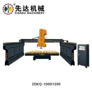 Máquina de Corte de Bloco Médio Infravermelho com Mesa de Trabalho de 3200*2000mm, Inclinação de 0-85° e Rotação de 0-90° para Granito e Mármore
