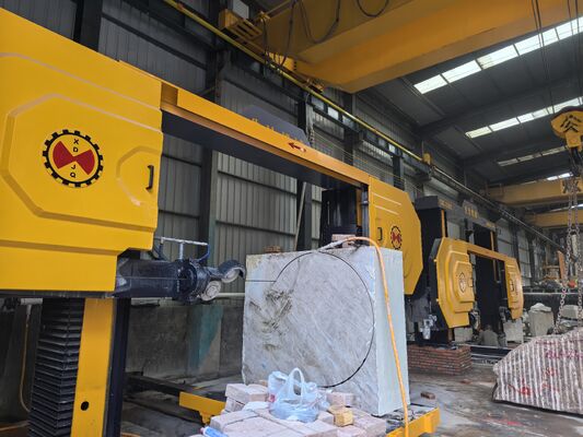 Descoberta 4 CNC Máquina de Serra de Arame Diamante Para Granito de Mármore