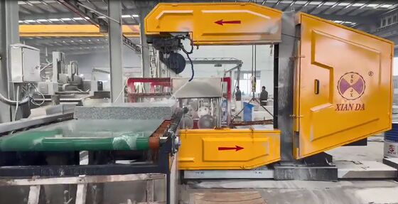 Máquina de Serra de Fio CNC Vertical para Meio-fio Curvo