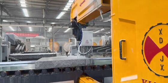 Máquina de Corte de Fio CNC Vertical com Controle PLC para Corte de Pedra, Consumo de Água de 4m³/H, Comprimento de Fio de 20-50m
