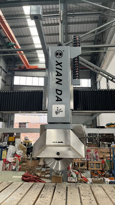 Cortador de pedra de ponte de 5 eixos com sistema italiano DDX Lâmina de serra de 900 mm e precisão de corte de ± 0,1 mm