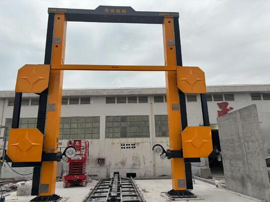 Máquina de Serra de Fio Diamantado CNC com Tamanho Máximo de Processamento de 3500*3000*1800mm e Motor Principal de 11kw para Corte de Pedra