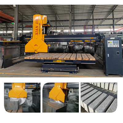 O tipo pesado de bloco médio viu equipamento automático de corte de bloco de pedra
