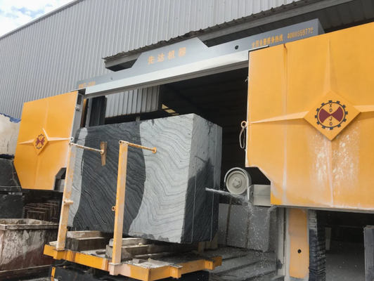 Xianda BWT-3500-21 PLC Máquina de Serra de Arame Diamante Pesada