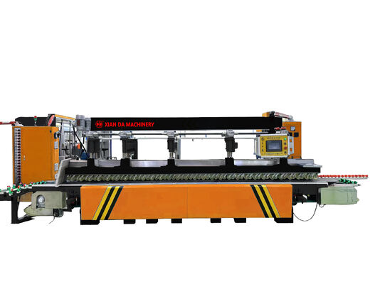 Máquina de polir bordas de lajes multifuncionais horizontais CNC totalmente automática com bordas de alta precisão para processamento de pedra