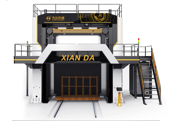 Máquina de Serra de Diamante Multi-Wire de Potência Total de 300kw com controle PLC da Siemens e rodas de condução de liga de alumínio de aviação