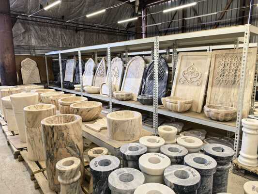 Máquina de Escultura em Pedra CNC Industrial de 5 Eixos FAEM-3320, Processamento Rápido Para Figuras Humanas de Buda 3D e Esculturas de Monumentos