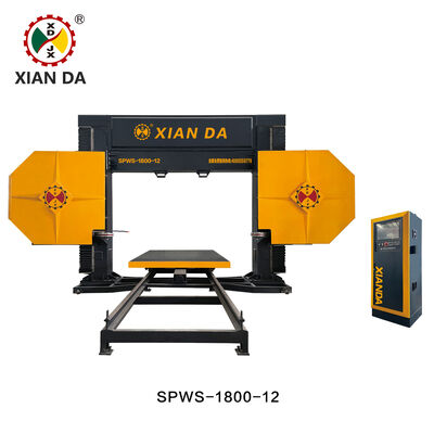 Máquina de corte de serradura de fio CNC de 4 eixos para pedra de forma especial