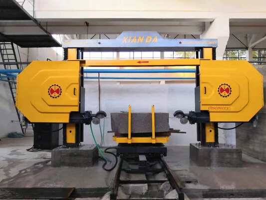 Máquina de serragem de arame CNC de 4 eixos para pedra de forma especial, equipamento de perfis de pedra irregular