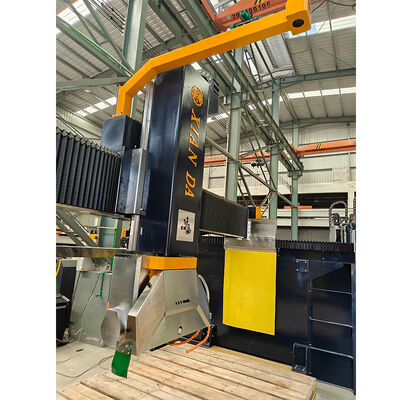Máquina de Corte de Ponte CNC de 5 Eixos Promove Serra de Granito e Mármore de Alta Precisão 900 com Rotação de 360°