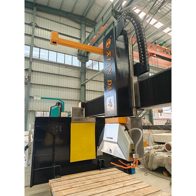 Máquina de Corte de Ponte CNC de 5 Eixos Promove Serra de Granito e Mármore de Alta Precisão 900 com Rotação de 360°