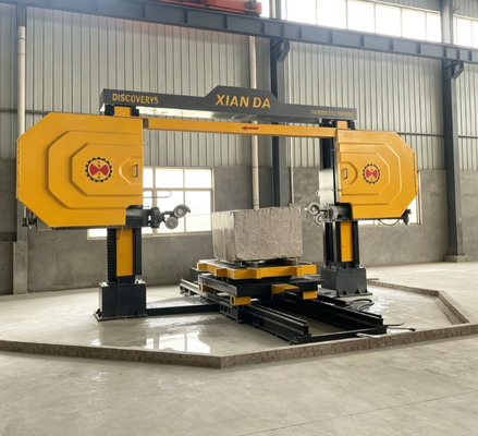 Máquina de corte de fio diamantado CNC de 5 eixos para formas 3D de mármore e granito