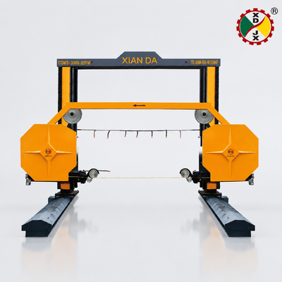 Máquina de Serra de Fio de Diamante Mono CNC da Marca Xianda para Corte de Mármore e Granito