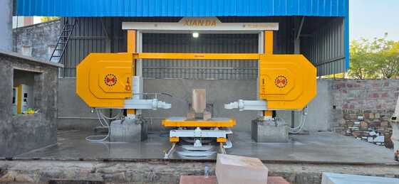 Máquina de Corte de Fio Diamantado CNC de Alta Velocidade e 4 Eixos XIANDA para Corte de Precisão de Pedra