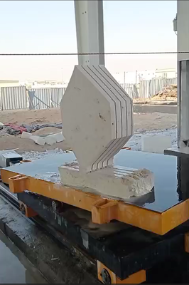 Discovery 4 Máquina de Serra de Arame Diamante CNC com 360° Servo-driven Worktable e 20-40 M/S velocidade de corte para corte de pedra de precisão