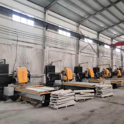 Máquina de perfis de linha de pedra PLC para corte de linha de forma especial de granito de mármore