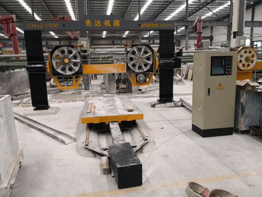 Máquina de corte circular conveniente da pedra da laje do CNC para o processamento de mármore do granito