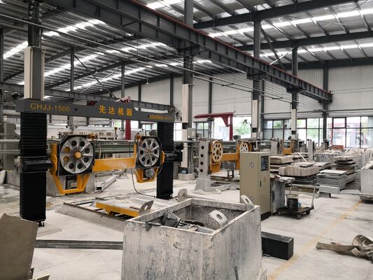 Máquina de corte circular conveniente da pedra da laje do CNC para o processamento de mármore do granito