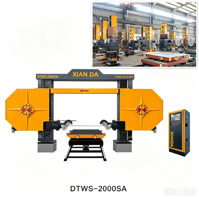 Máquina CNC de Serra de Arame Diamante 4-Spindle Linkage Special-Form Granite Marble Tombstone Cutter